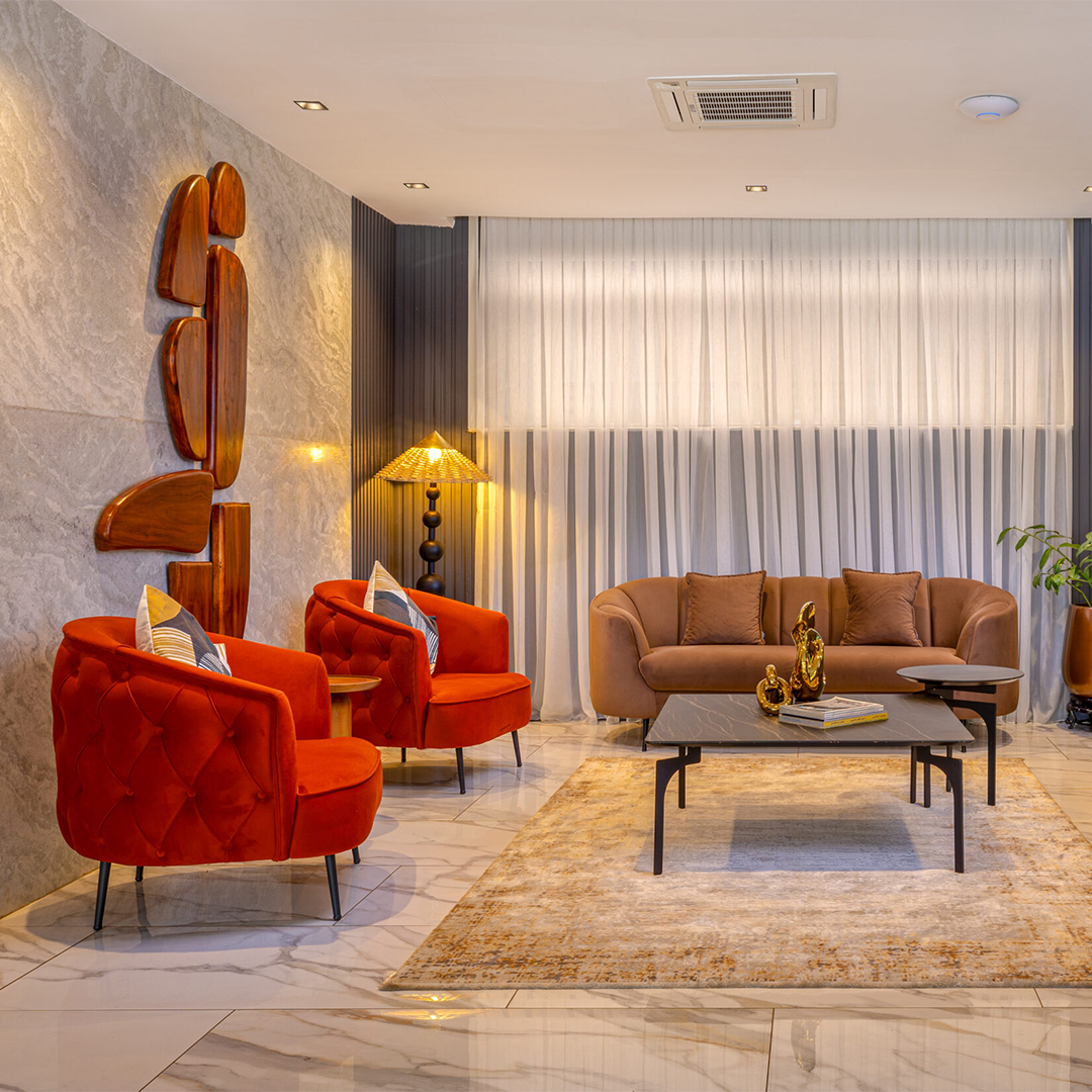 Upholstered Sofas and Hotel Lobby Furniture
